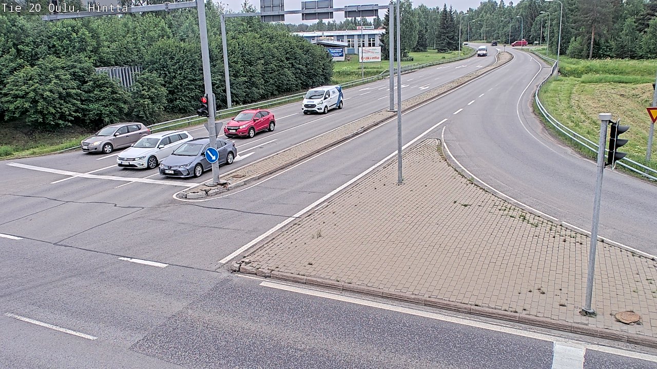 Kelikamerat Kuva Tie 20 Oulu, Hintta, Oulu, Pohjois-Pohjanmaa