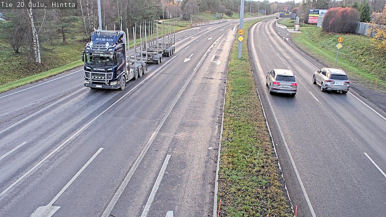 Kelikamerat Kuva Tie 20 Oulu, Hintta, Oulu, Pohjois-Pohjanmaa