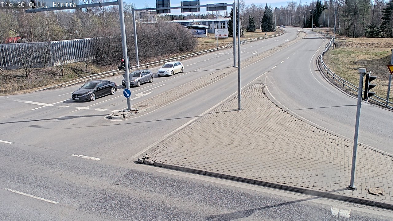 Kelikamerat Kuva Tie 20 Oulu, Hintta, Oulu, Pohjois-Pohjanmaa