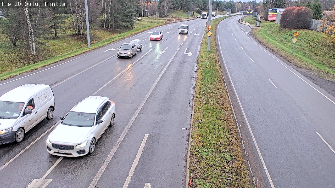 Kelikamerat Kuva Tie 20 Oulu, Hintta, Oulu, Pohjois-Pohjanmaa