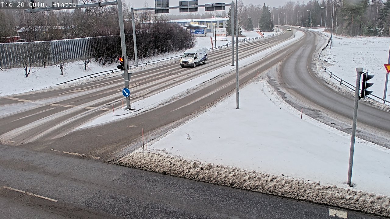 Weather Camera Image Road 20 Oulu, Hintta, Oulu, Pohjois-Pohjanmaa