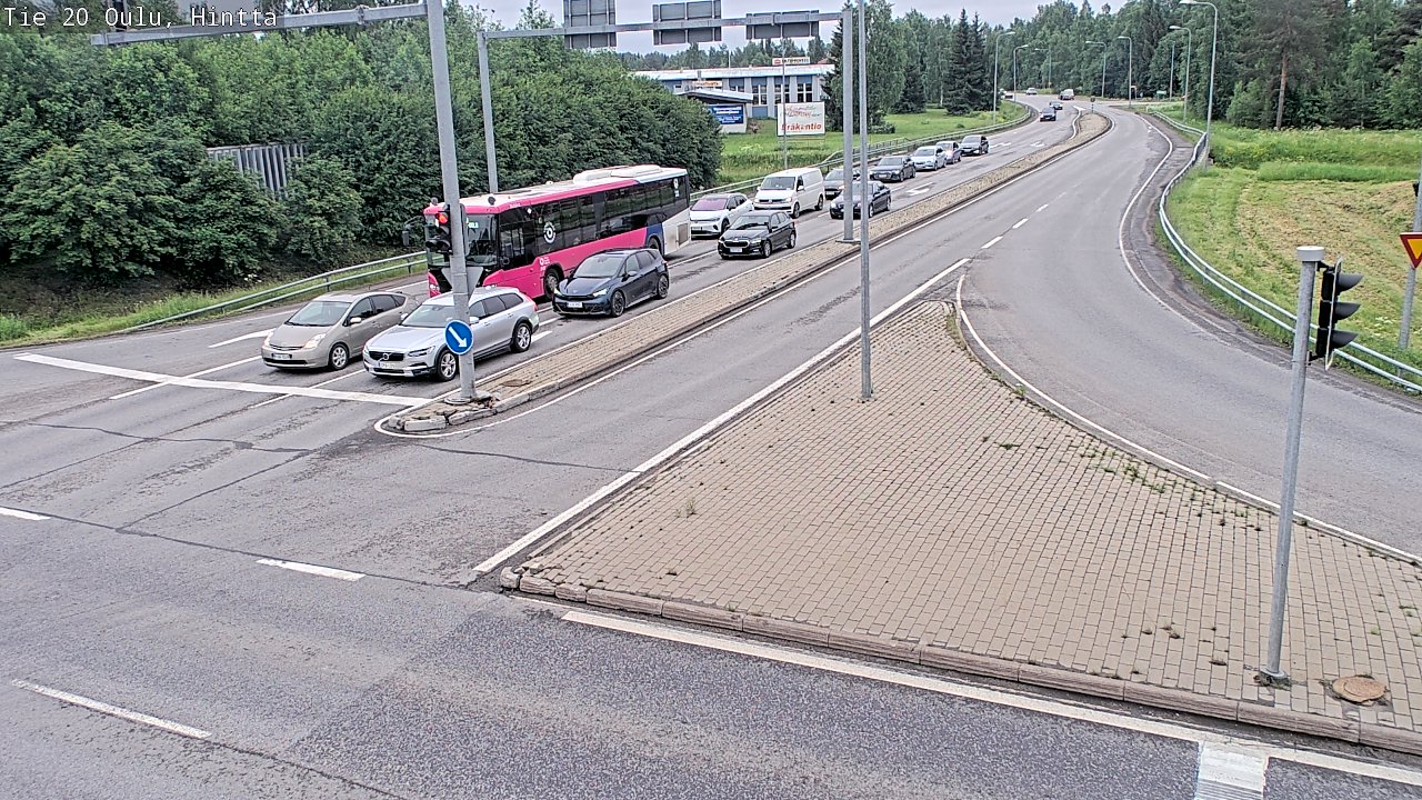 Kelikamerat Kuva Tie 20 Oulu, Hintta, Oulu, Pohjois-Pohjanmaa