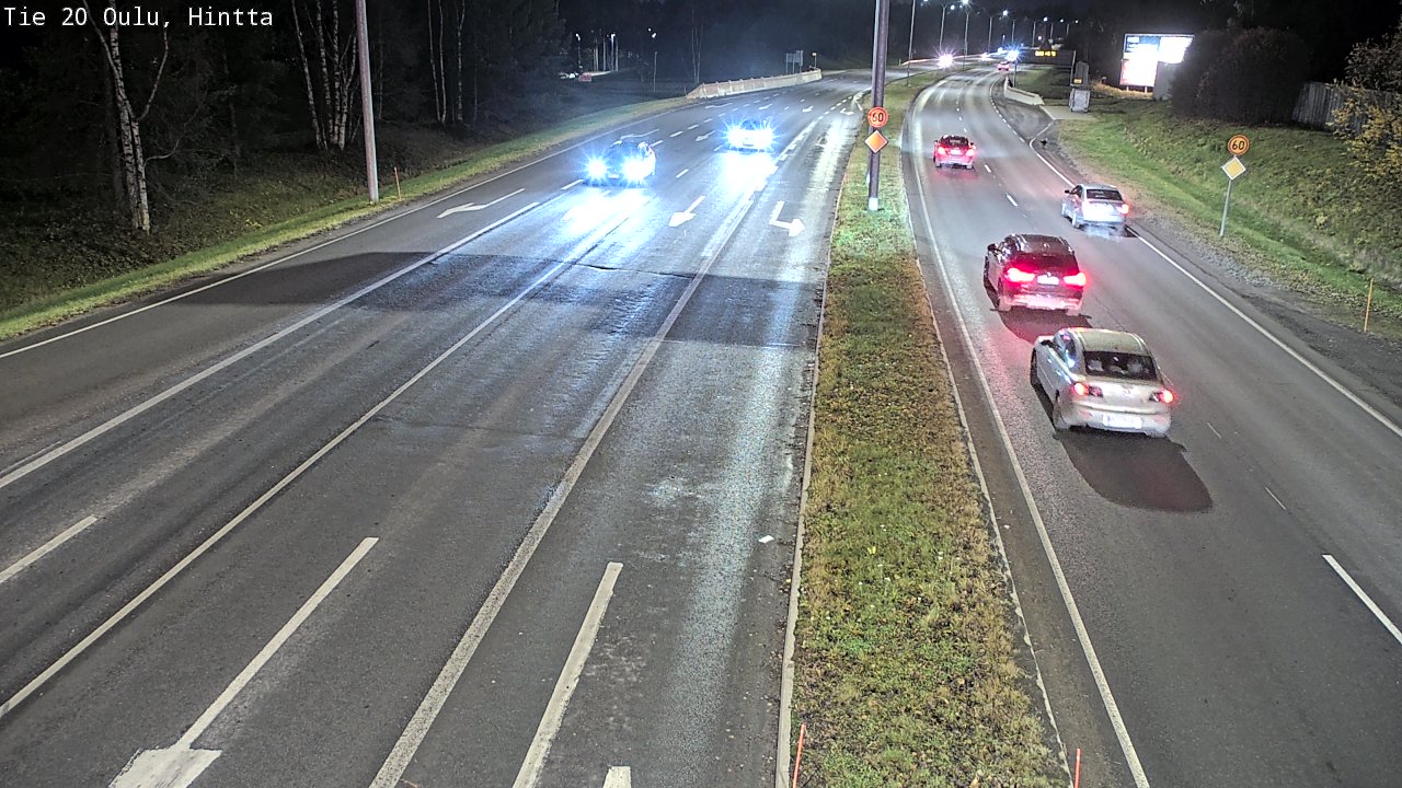 Kelikamerat Kuva Tie 20 Oulu, Hintta, Oulu, Pohjois-Pohjanmaa