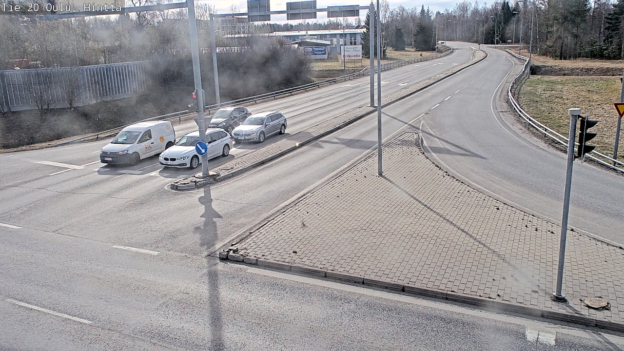 Kelikamerat Kuva Tie 20 Oulu, Hintta, Oulu, Pohjois-Pohjanmaa