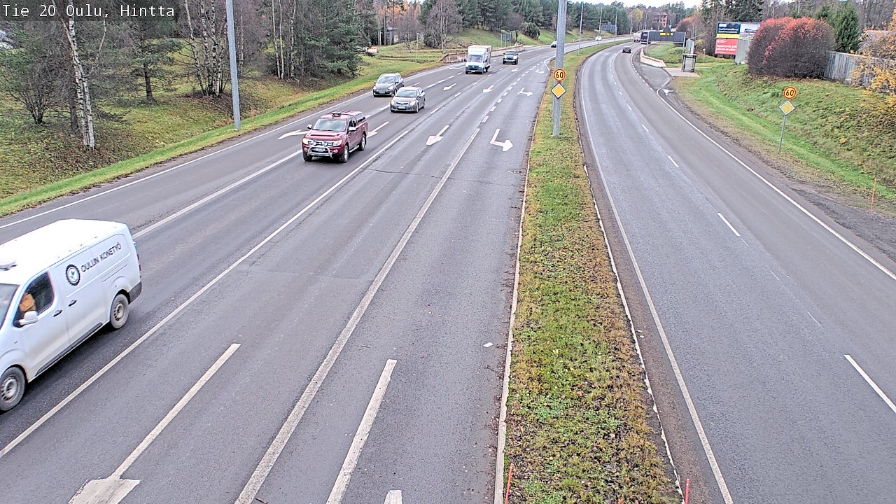 Kelikamerat Kuva Tie 20 Oulu, Hintta, Oulu, Pohjois-Pohjanmaa