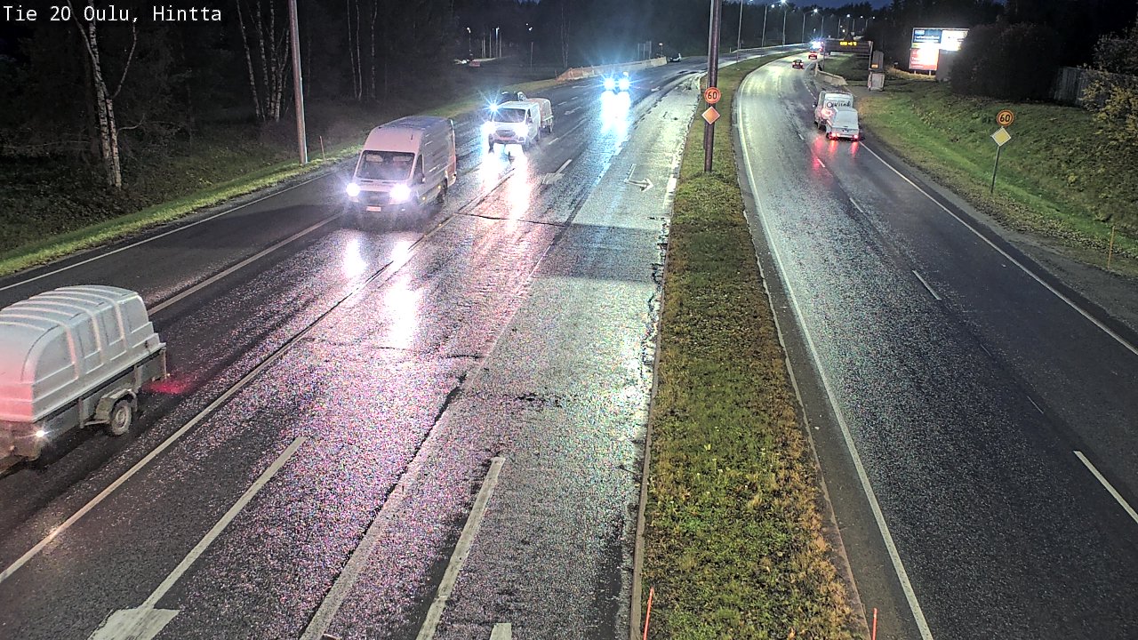 Kelikamerat Kuva Tie 20 Oulu, Hintta, Oulu, Pohjois-Pohjanmaa