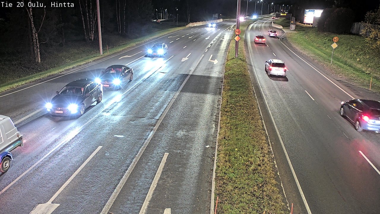 Kelikamerat Kuva Tie 20 Oulu, Hintta, Oulu, Pohjois-Pohjanmaa