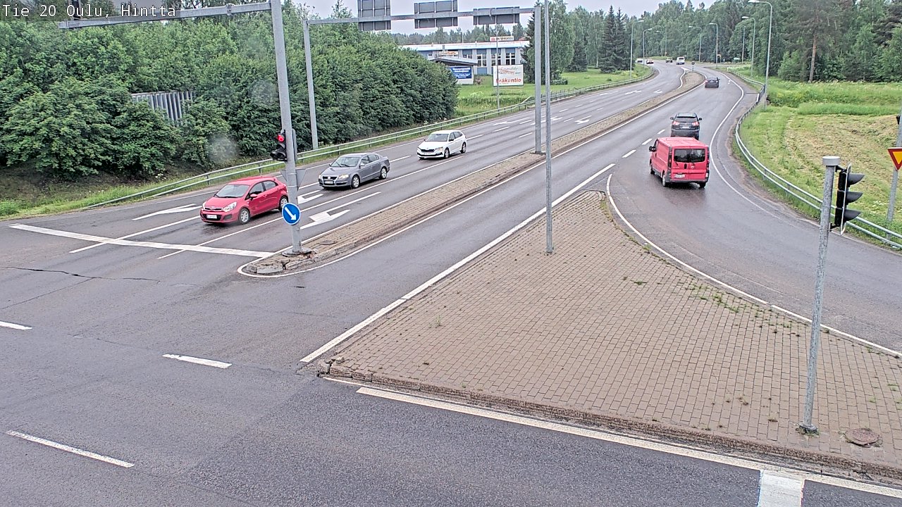 Kelikamerat Kuva Tie 20 Oulu, Hintta, Oulu, Pohjois-Pohjanmaa