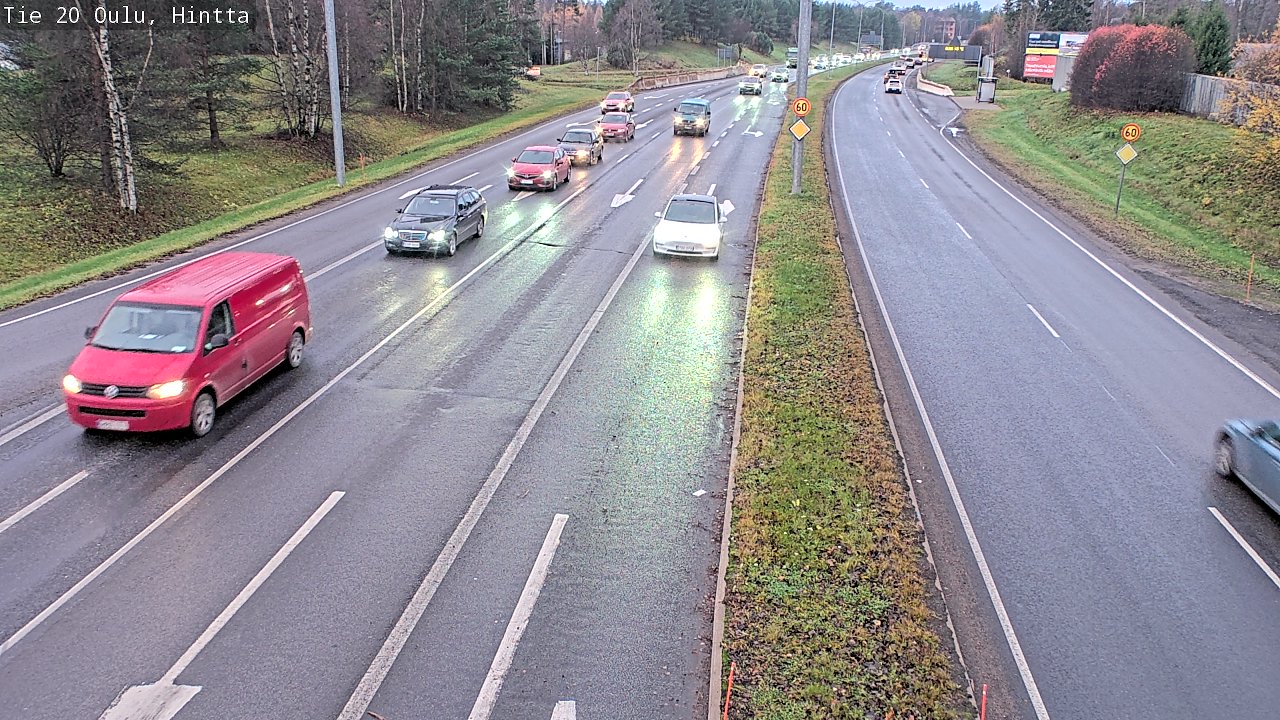 Kelikamerat Kuva Tie 20 Oulu, Hintta, Oulu, Pohjois-Pohjanmaa