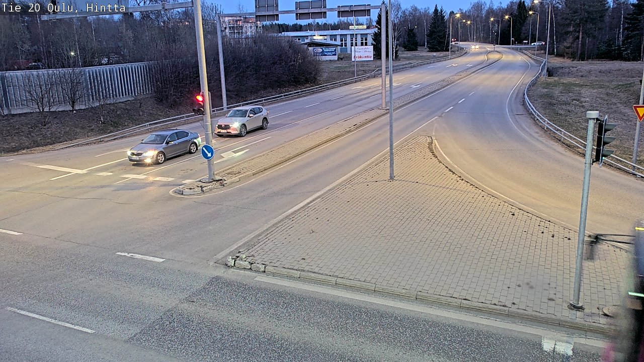 Kelikamerat Kuva Tie 20 Oulu, Hintta, Oulu, Pohjois-Pohjanmaa