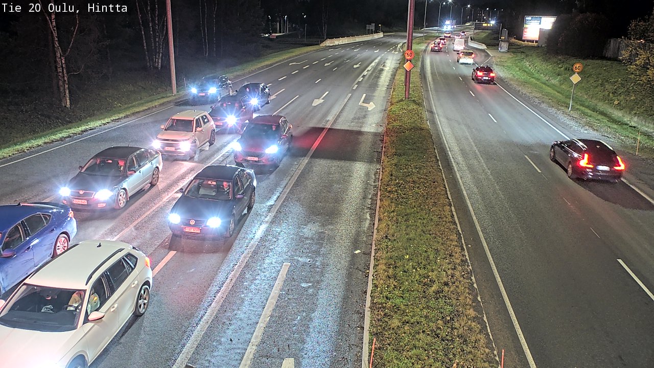 Kelikamerat Kuva Tie 20 Oulu, Hintta, Oulu, Pohjois-Pohjanmaa