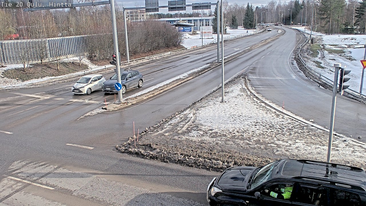 Weather Camera Image Road 20 Oulu, Hintta, Oulu, Pohjois-Pohjanmaa