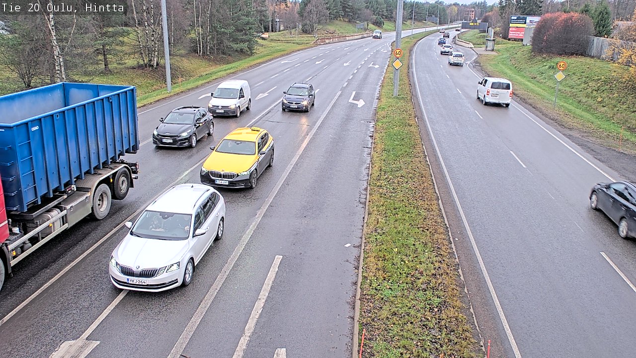 Kelikamerat Kuva Tie 20 Oulu, Hintta, Oulu, Pohjois-Pohjanmaa