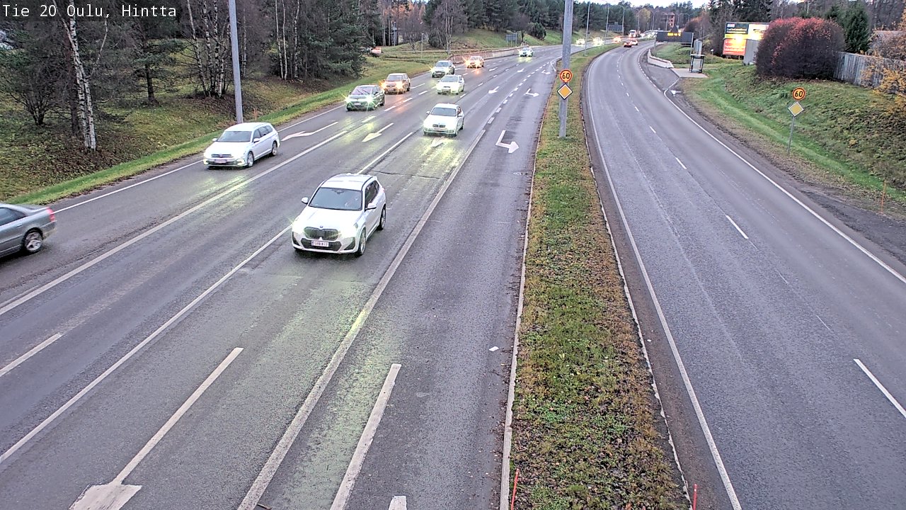 Kelikamerat Kuva Tie 20 Oulu, Hintta, Oulu, Pohjois-Pohjanmaa