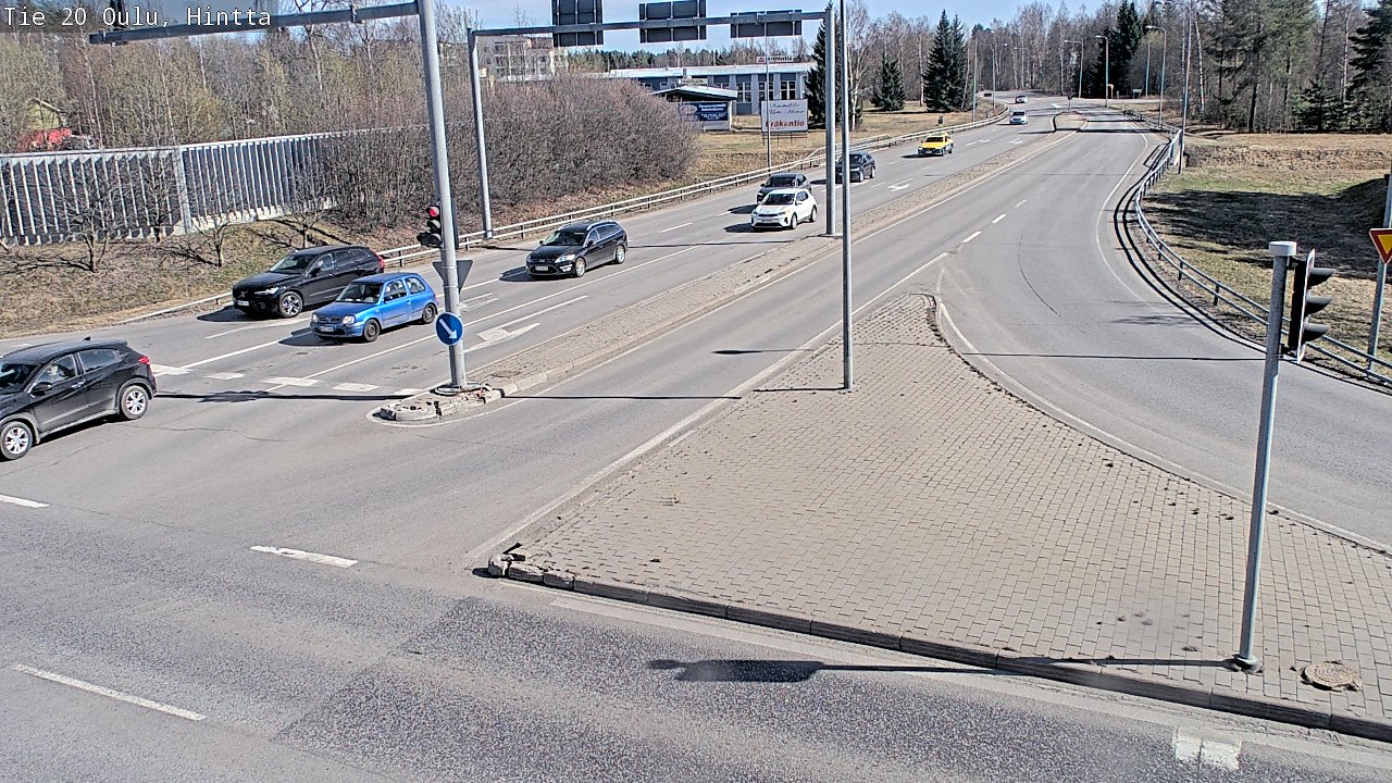 Kelikamerat Kuva Tie 20 Oulu, Hintta, Oulu, Pohjois-Pohjanmaa