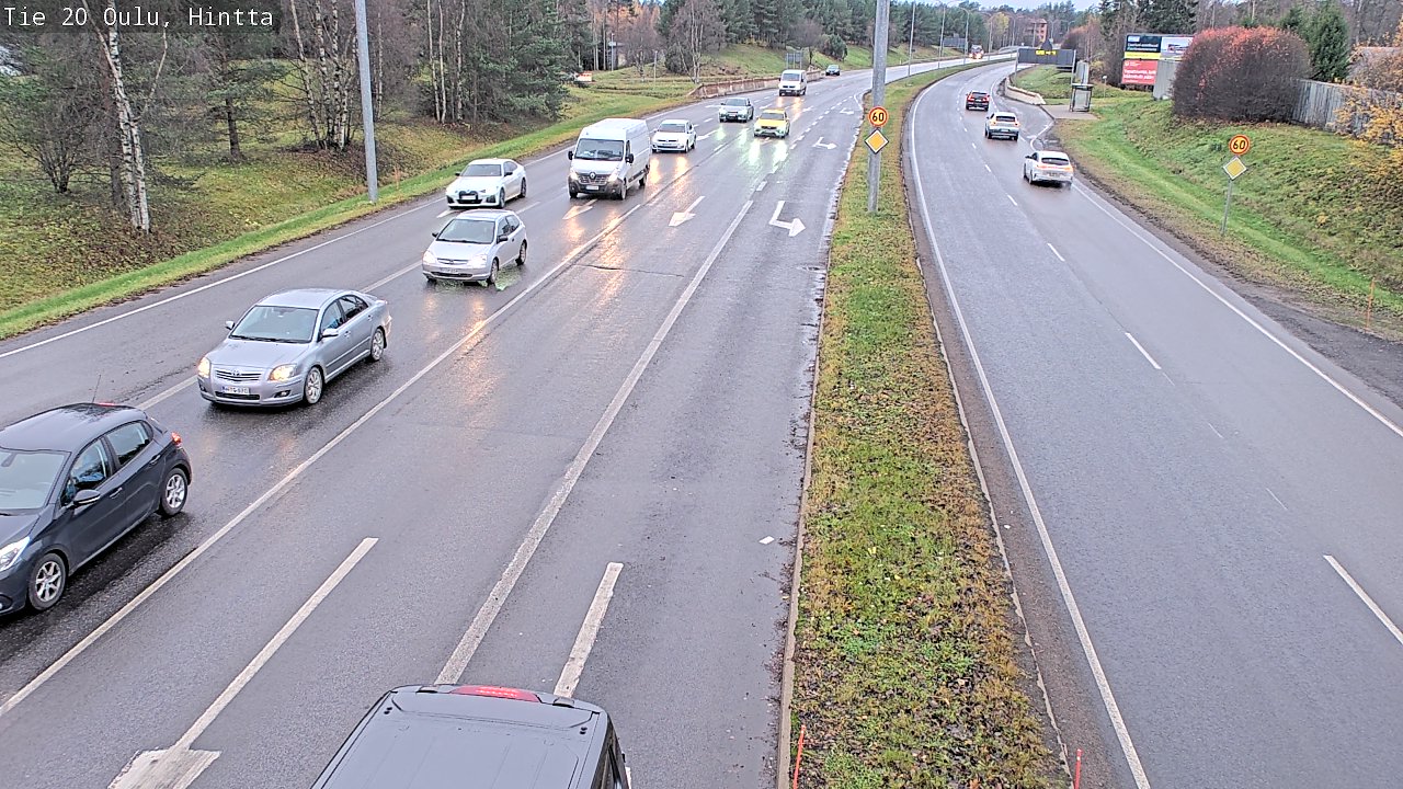 Kelikamerat Kuva Tie 20 Oulu, Hintta, Oulu, Pohjois-Pohjanmaa