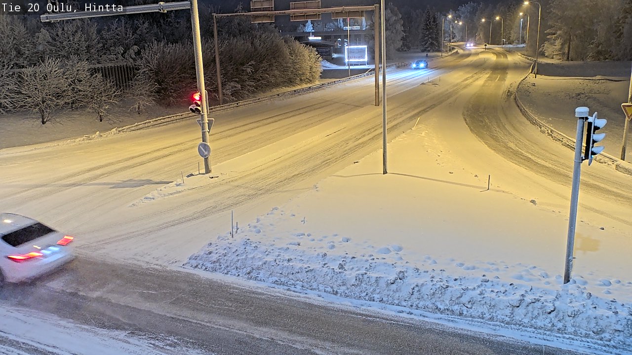 Weather Camera Image Road 20 Oulu, Hintta, Oulu, Pohjois-Pohjanmaa