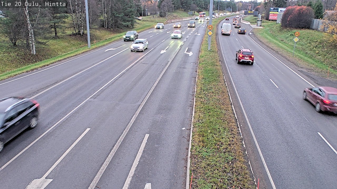 Kelikamerat Kuva Tie 20 Oulu, Hintta, Oulu, Pohjois-Pohjanmaa