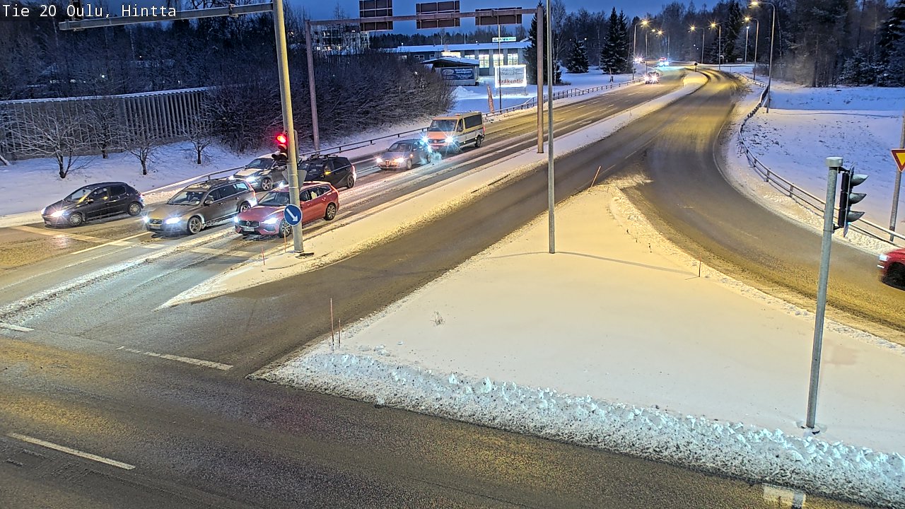 Kelikamerat Kuva Tie 20 Oulu, Hintta, Oulu, Pohjois-Pohjanmaa