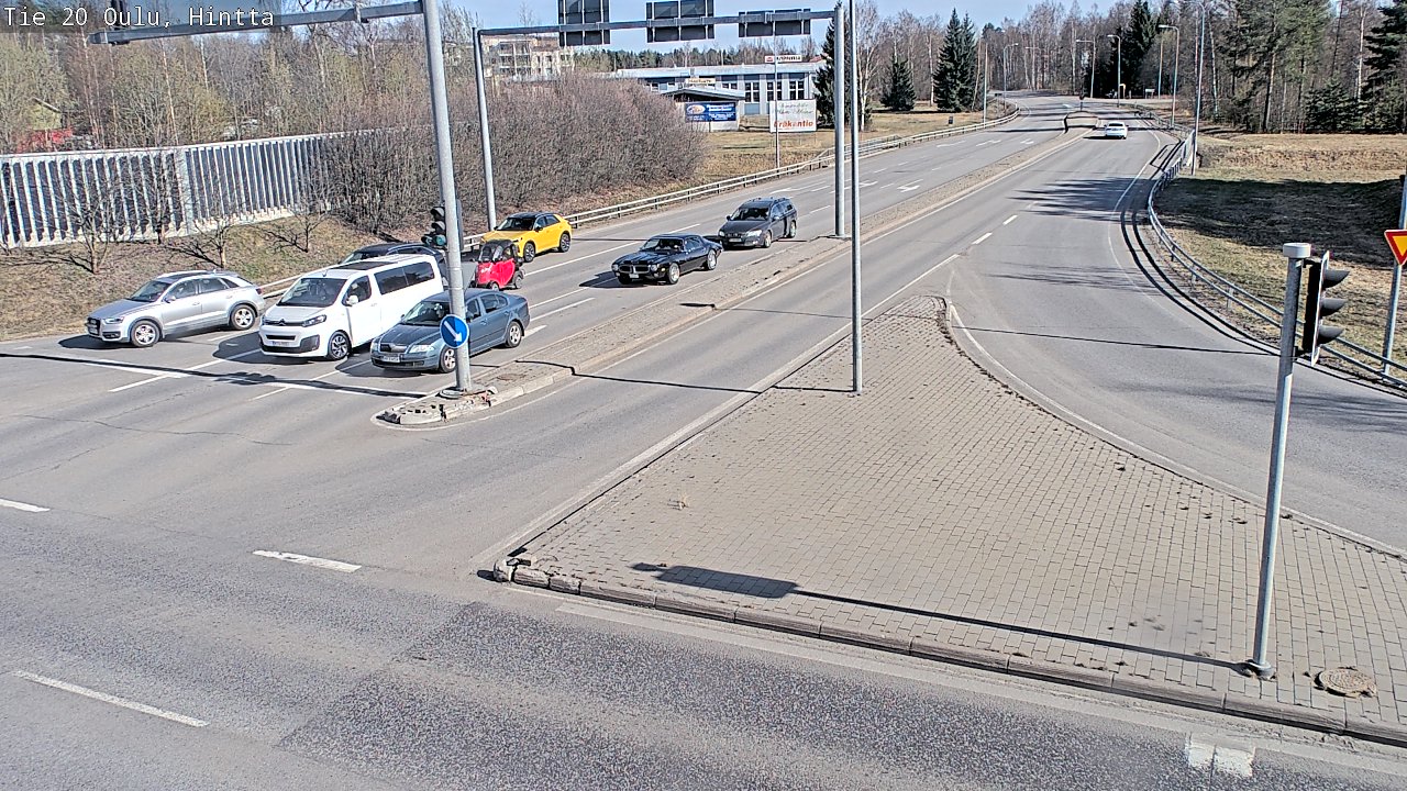 Kelikamerat Kuva Tie 20 Oulu, Hintta, Oulu, Pohjois-Pohjanmaa