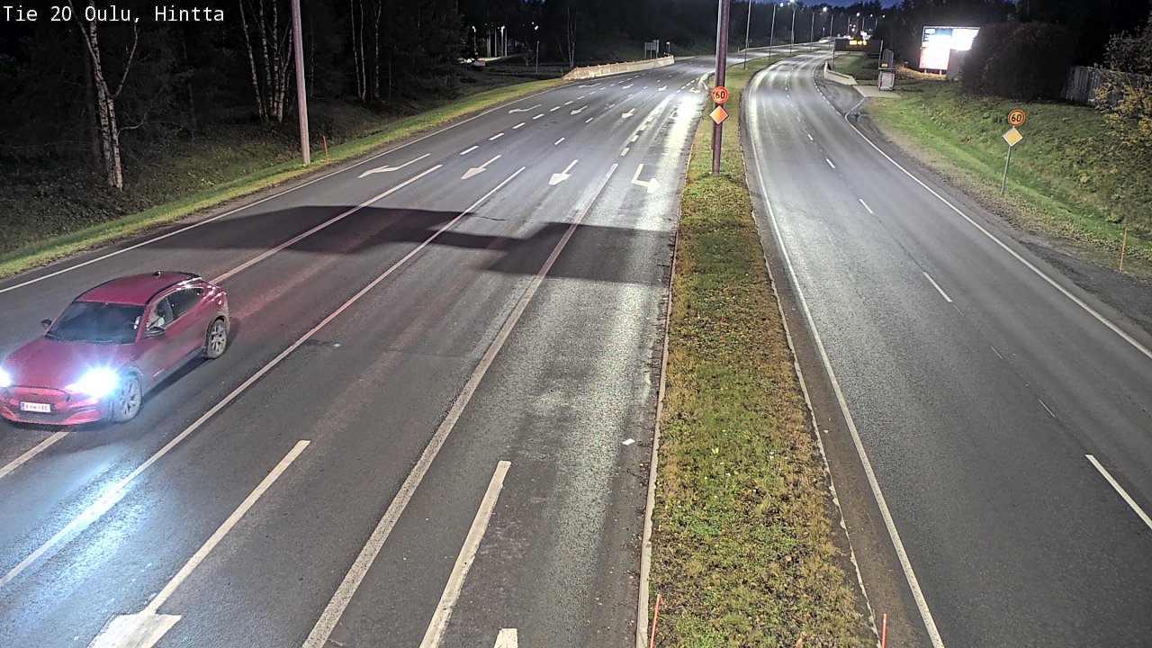 Kelikamerat Kuva Tie 20 Oulu, Hintta, Oulu, Pohjois-Pohjanmaa