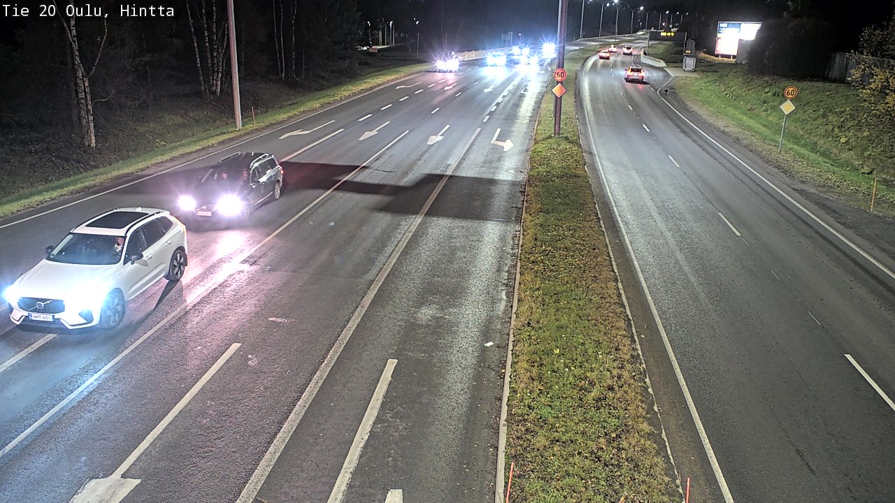 Kelikamerat Kuva Tie 20 Oulu, Hintta, Oulu, Pohjois-Pohjanmaa