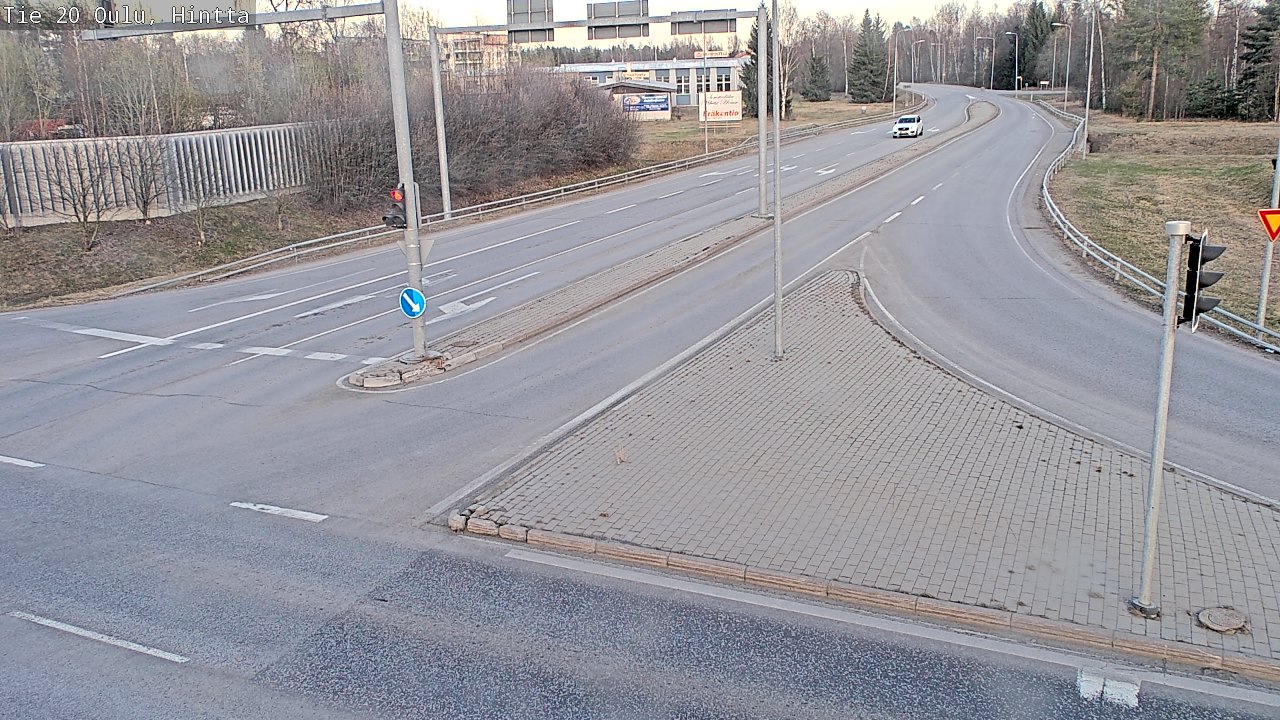 Kelikamerat Kuva Tie 20 Oulu, Hintta, Oulu, Pohjois-Pohjanmaa