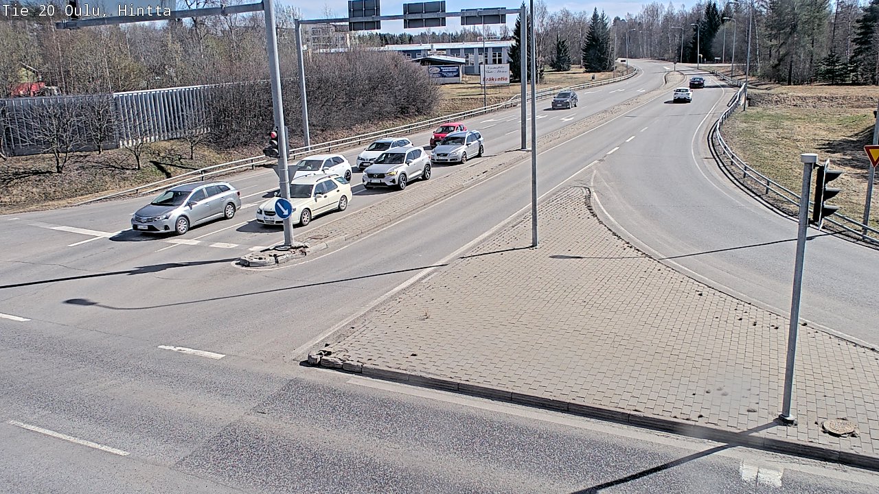 Kelikamerat Kuva Tie 20 Oulu, Hintta, Oulu, Pohjois-Pohjanmaa