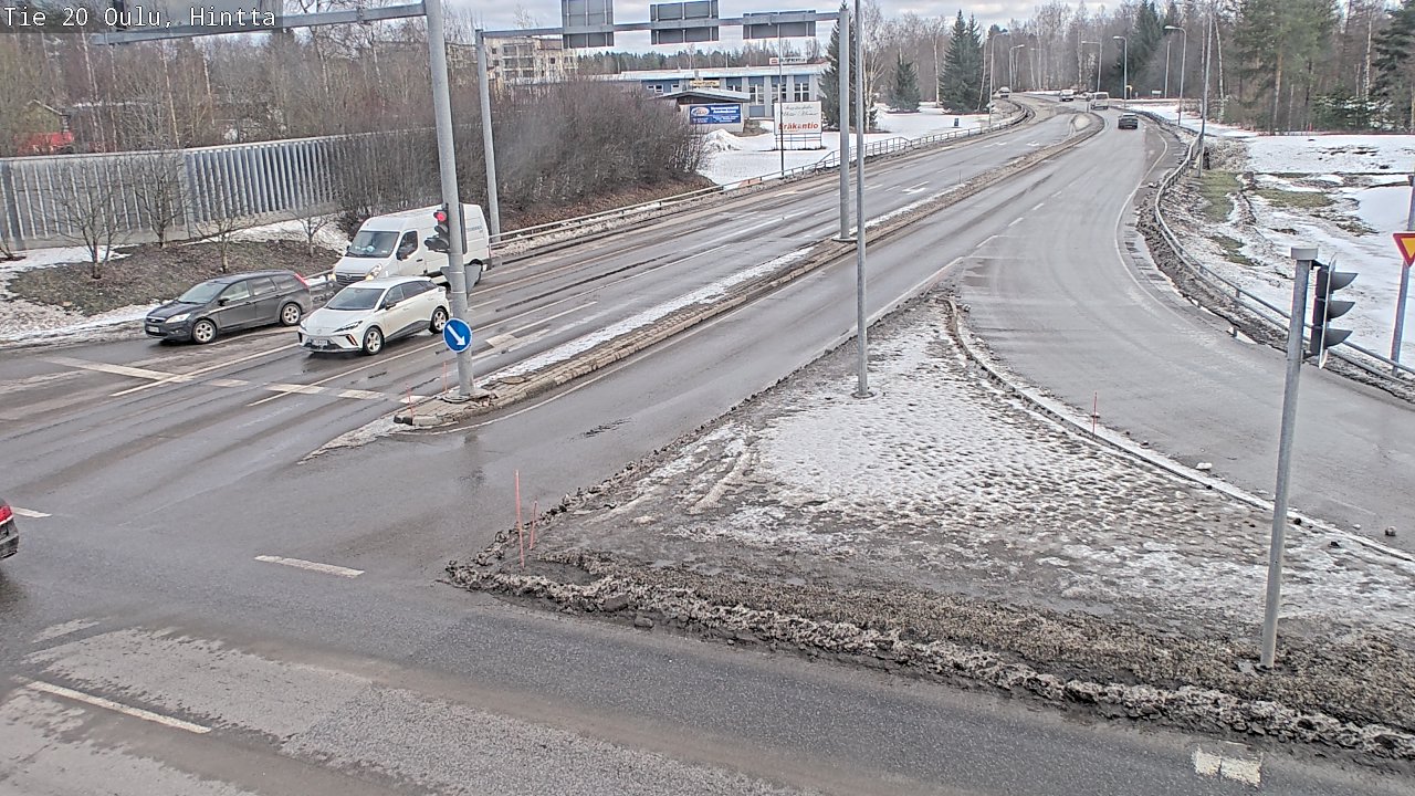 Weather Camera Image Road 20 Oulu, Hintta, Oulu, Pohjois-Pohjanmaa
