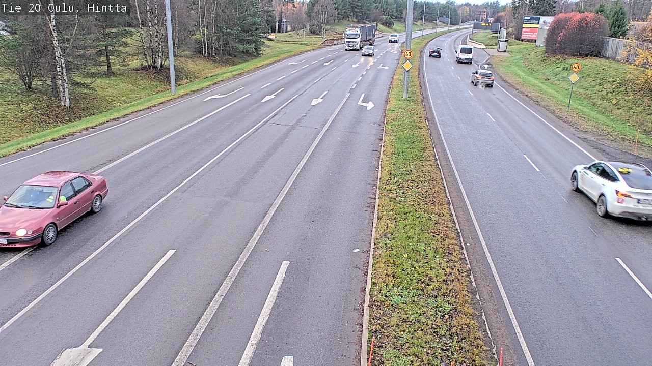 Kelikamerat Kuva Tie 20 Oulu, Hintta, Oulu, Pohjois-Pohjanmaa