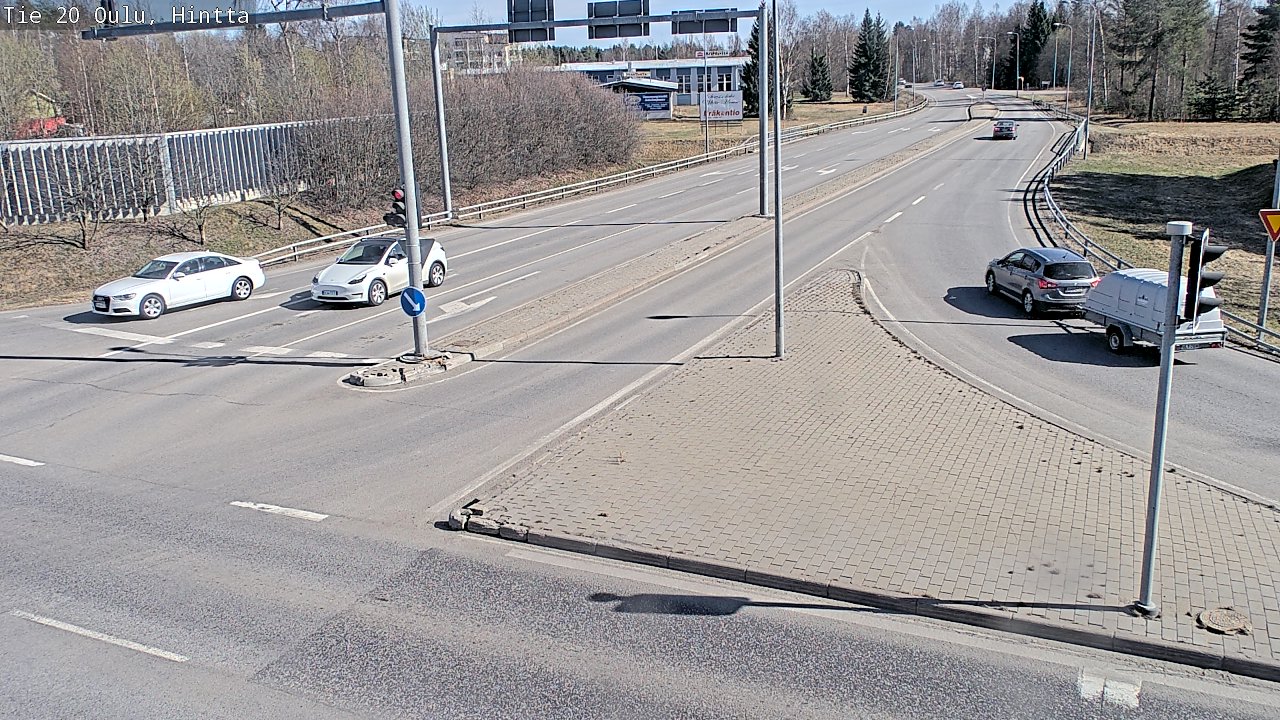 Kelikamerat Kuva Tie 20 Oulu, Hintta, Oulu, Pohjois-Pohjanmaa