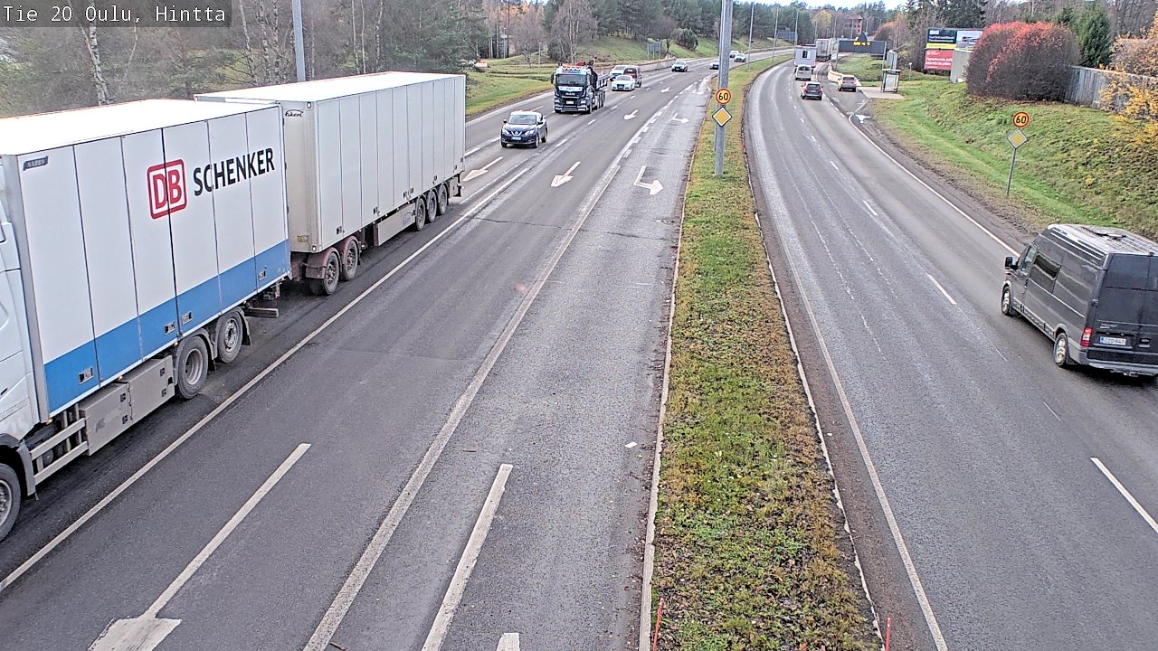 Kelikamerat Kuva Tie 20 Oulu, Hintta, Oulu, Pohjois-Pohjanmaa