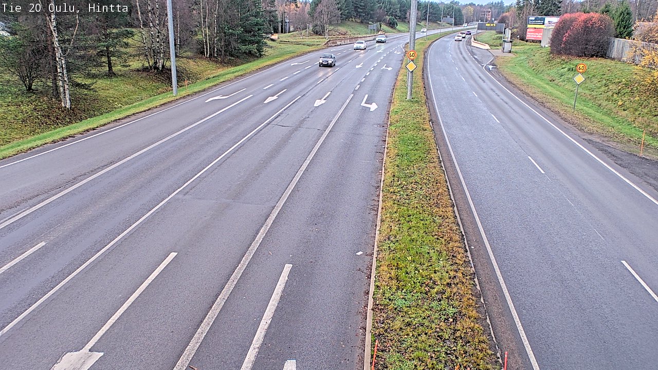 Kelikamerat Kuva Tie 20 Oulu, Hintta, Oulu, Pohjois-Pohjanmaa