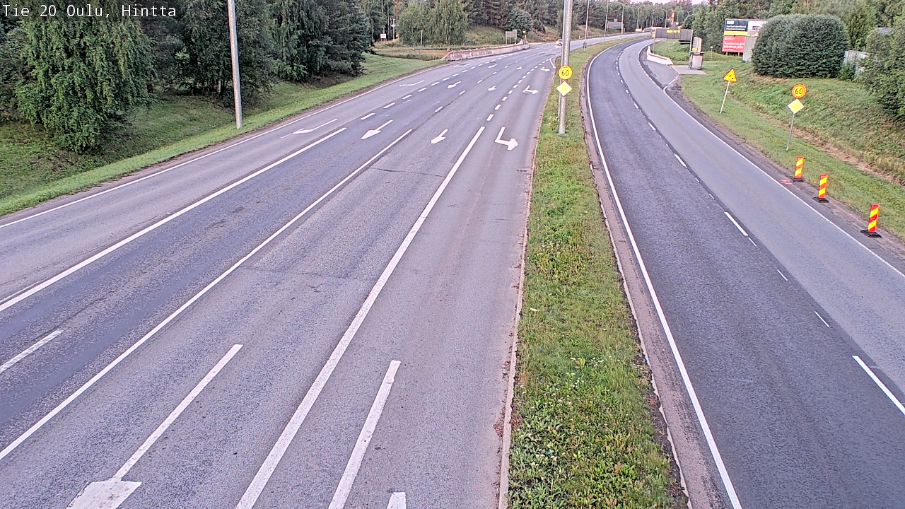 Kelikamerat Kuva Tie 20 Oulu, Hintta, Oulu, Pohjois-Pohjanmaa