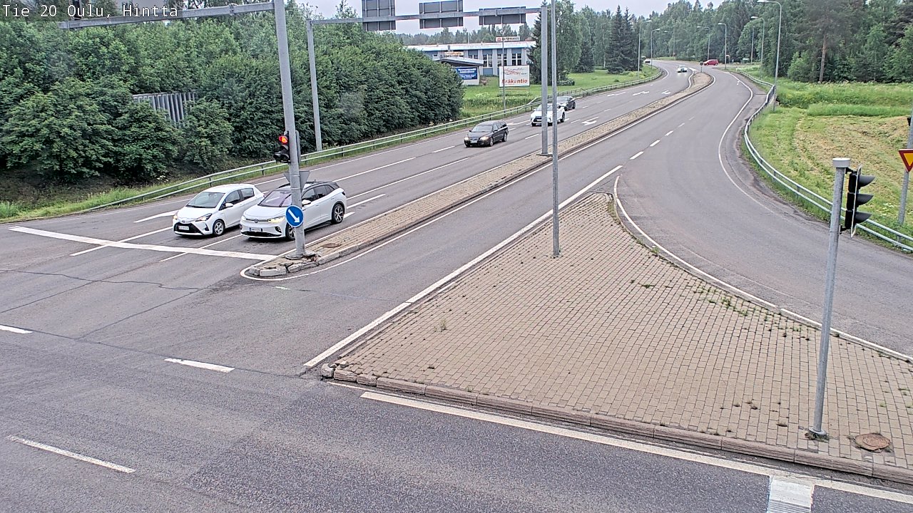 Kelikamerat Kuva Tie 20 Oulu, Hintta, Oulu, Pohjois-Pohjanmaa