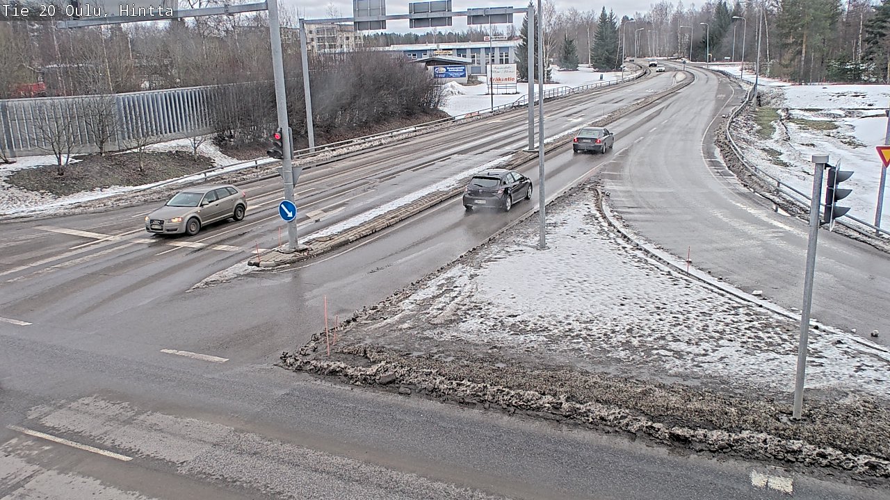 Weather Camera Image Road 20 Oulu, Hintta, Oulu, Pohjois-Pohjanmaa