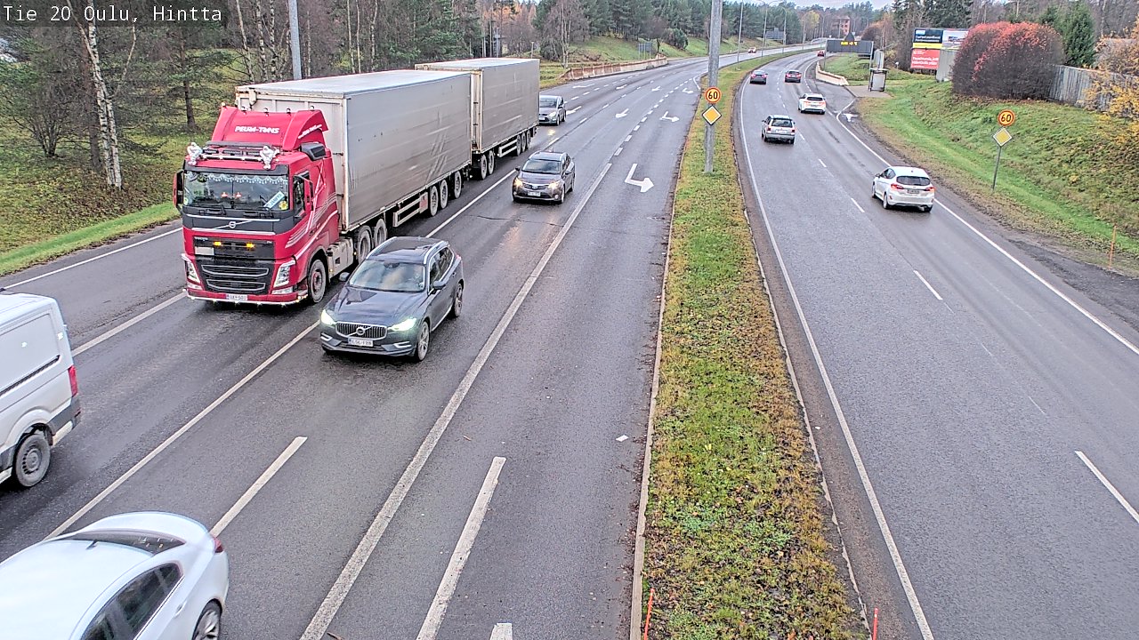 Kelikamerat Kuva Tie 20 Oulu, Hintta, Oulu, Pohjois-Pohjanmaa
