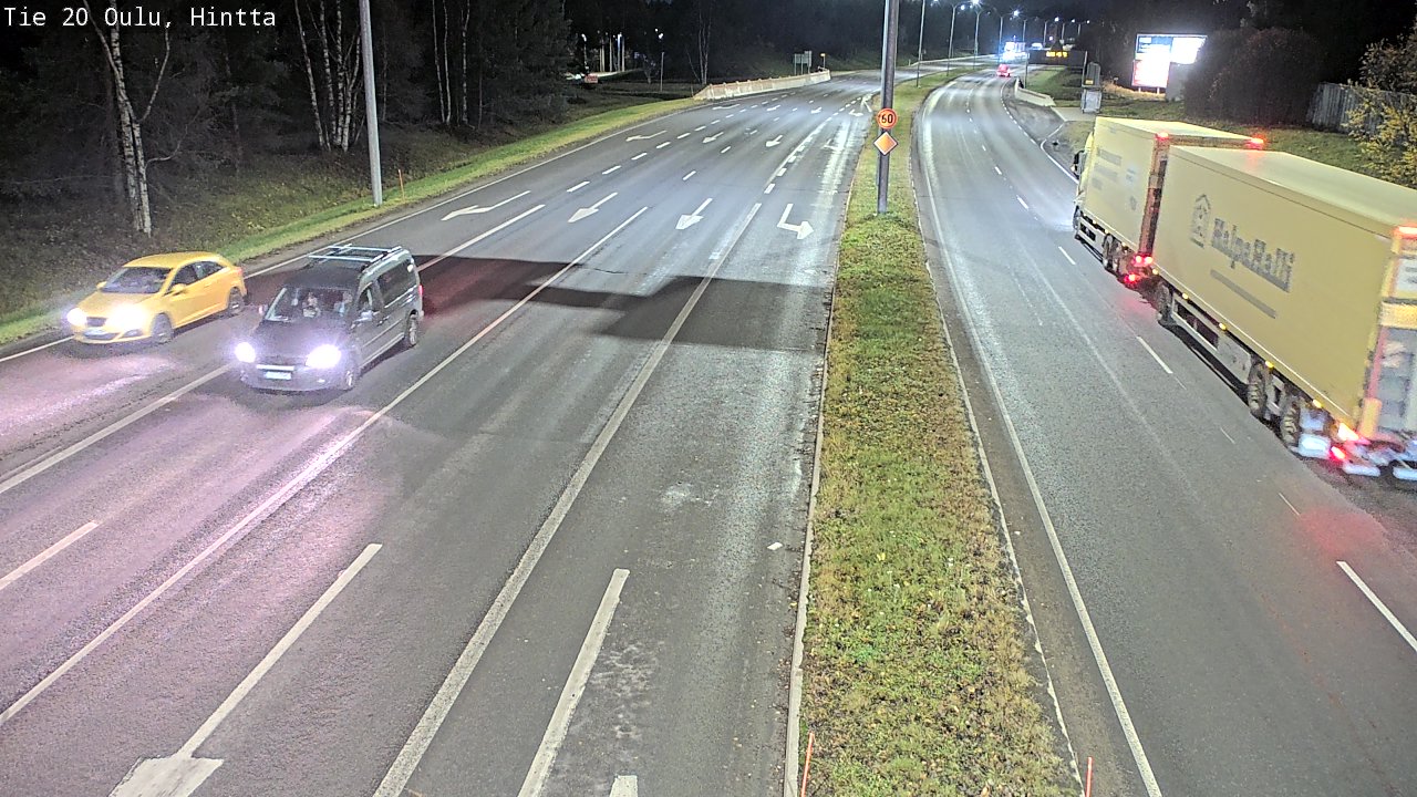 Kelikamerat Kuva Tie 20 Oulu, Hintta, Oulu, Pohjois-Pohjanmaa