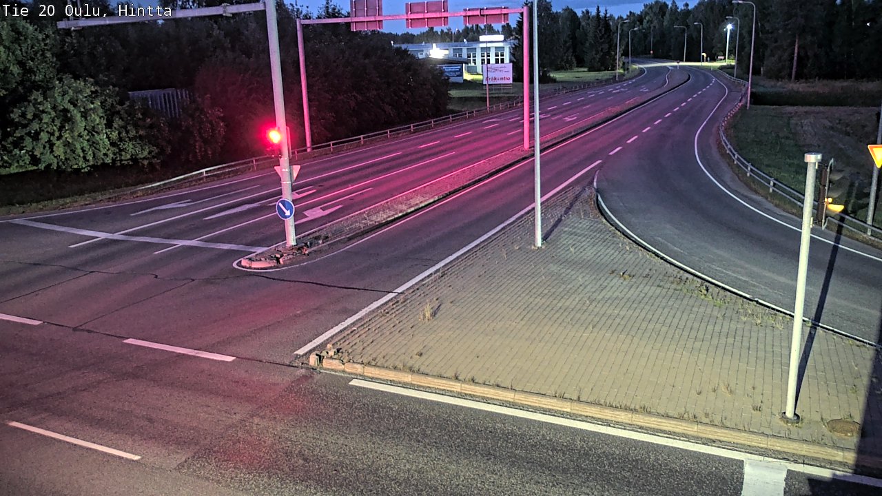Kelikamerat Kuva Tie 20 Oulu, Hintta, Oulu, Pohjois-Pohjanmaa