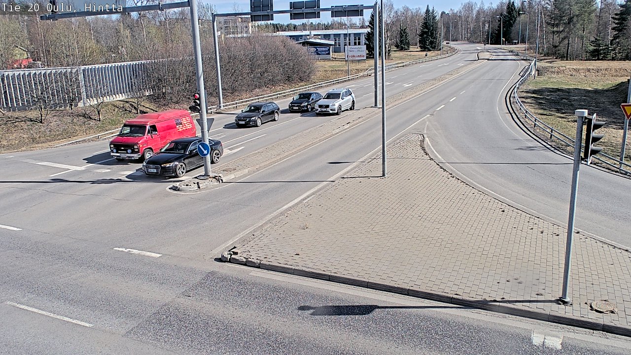 Kelikamerat Kuva Tie 20 Oulu, Hintta, Oulu, Pohjois-Pohjanmaa