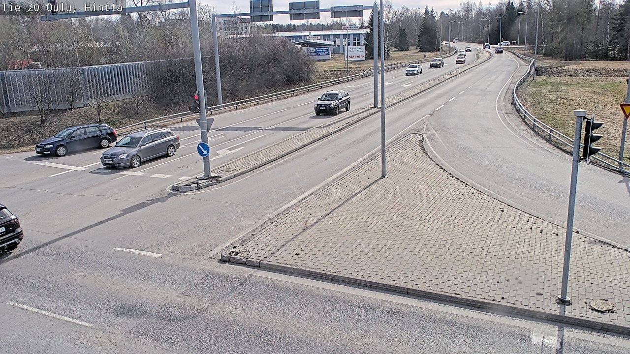 Kelikamerat Kuva Tie 20 Oulu, Hintta, Oulu, Pohjois-Pohjanmaa