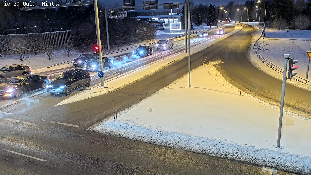 Kelikamerat Kuva Tie 20 Oulu, Hintta, Oulu, Pohjois-Pohjanmaa