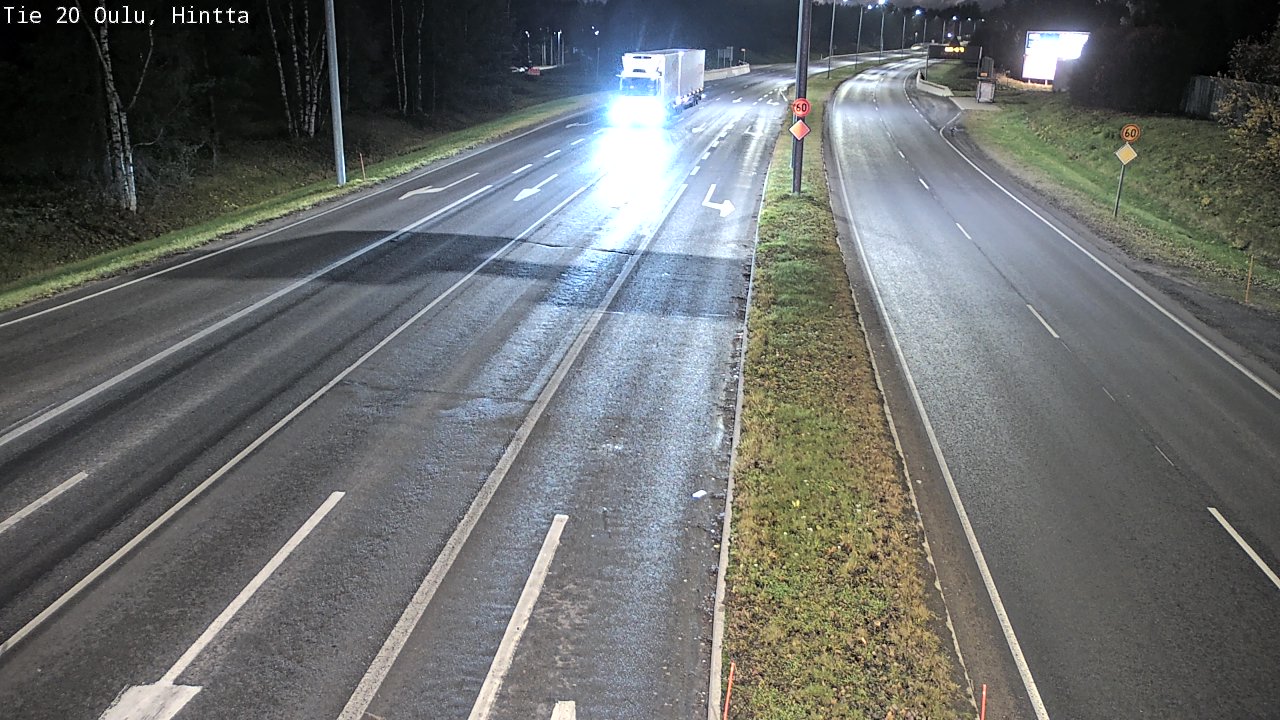 Kelikamerat Kuva Tie 20 Oulu, Hintta, Oulu, Pohjois-Pohjanmaa