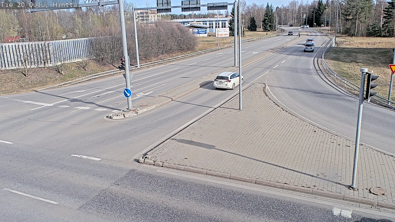 Kelikamerat Kuva Tie 20 Oulu, Hintta, Oulu, Pohjois-Pohjanmaa