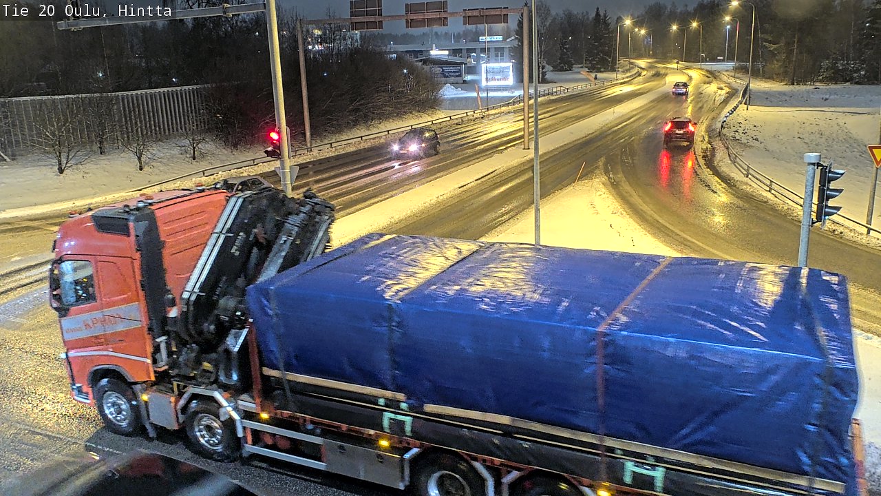 Kelikamerat Kuva Tie 20 Oulu, Hintta, Oulu, Pohjois-Pohjanmaa