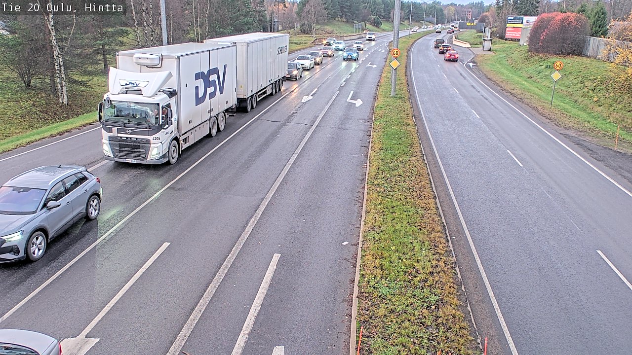 Kelikamerat Kuva Tie 20 Oulu, Hintta, Oulu, Pohjois-Pohjanmaa