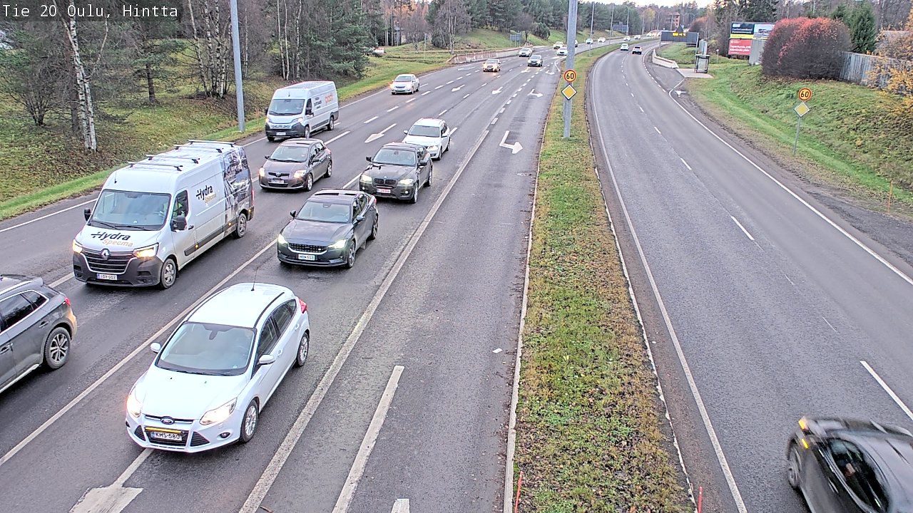 Kelikamerat Kuva Tie 20 Oulu, Hintta, Oulu, Pohjois-Pohjanmaa