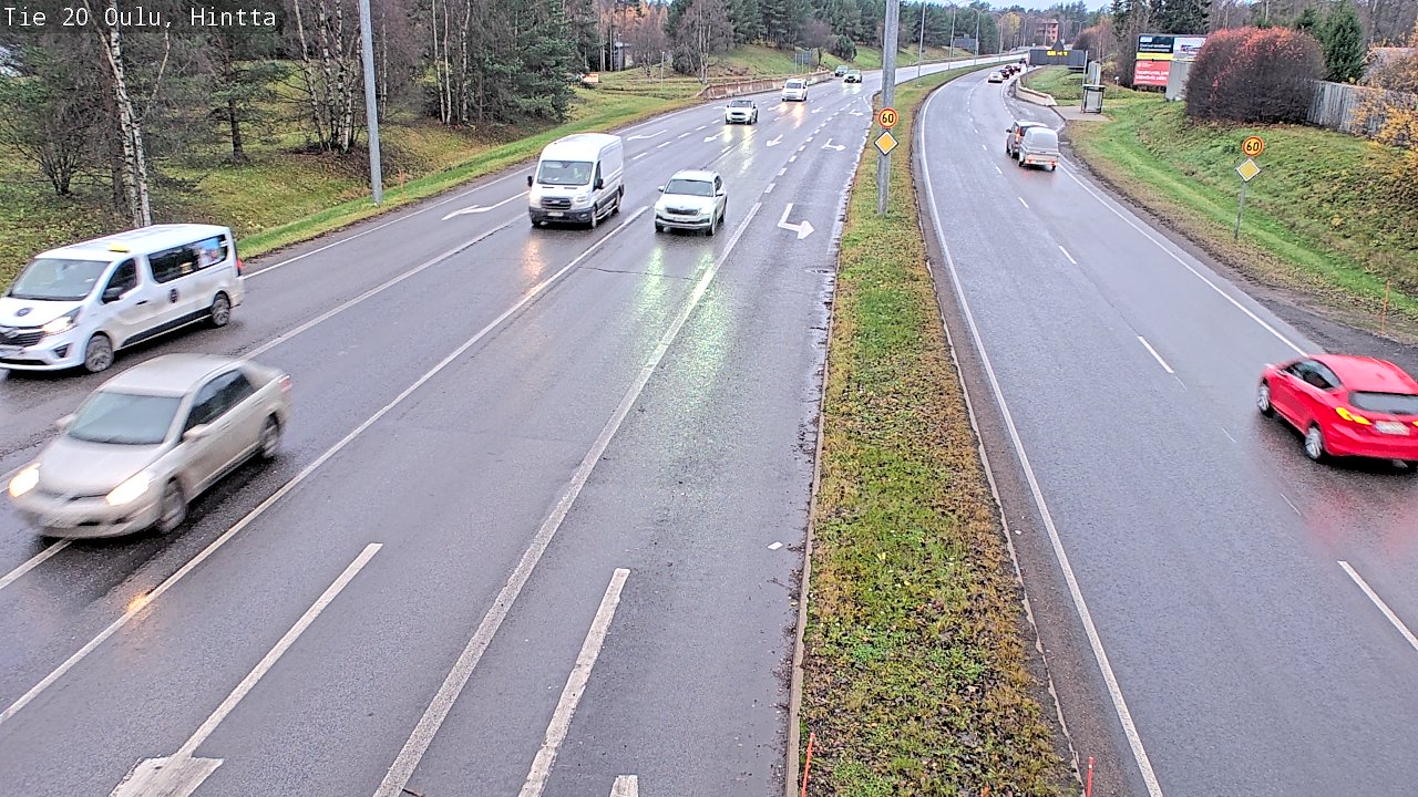 Kelikamerat Kuva Tie 20 Oulu, Hintta, Oulu, Pohjois-Pohjanmaa