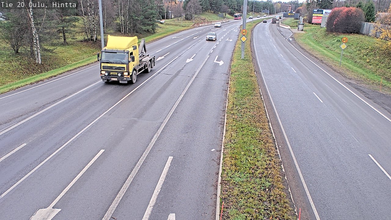 Kelikamerat Kuva Tie 20 Oulu, Hintta, Oulu, Pohjois-Pohjanmaa