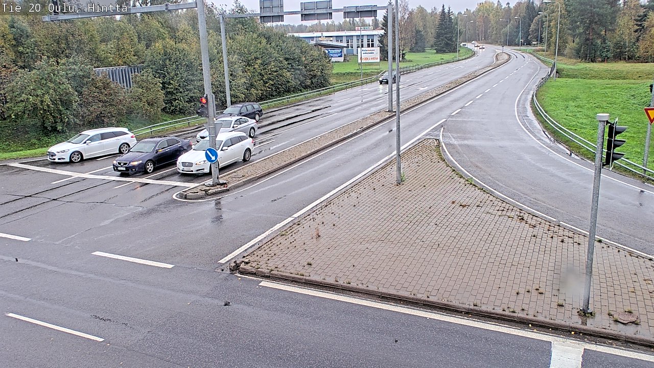 Weather Camera Image Road 20 Oulu, Hintta, Oulu, Pohjois-Pohjanmaa